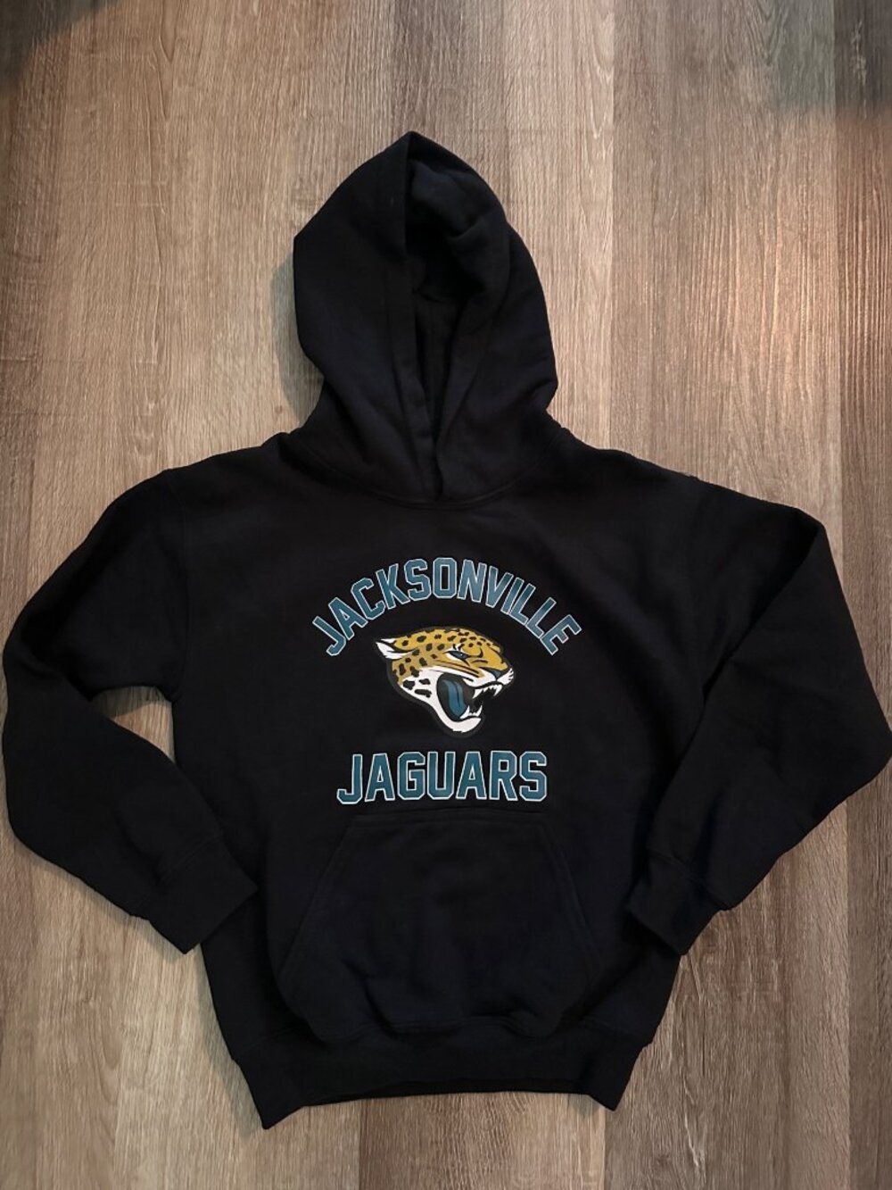 Jacksonville Jaguars NFL TEAM Apparel Black Hoodie Sweatshirt